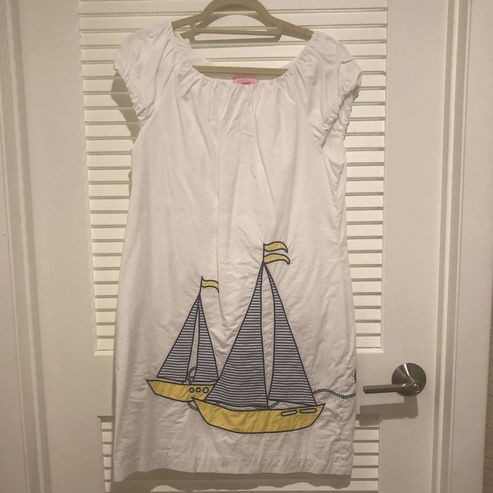 Lilly Pulitzer Sailboat Dress